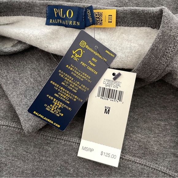 Polo by Ralph Lauren Letterman P Sweatshirt - Picture 9 of 10